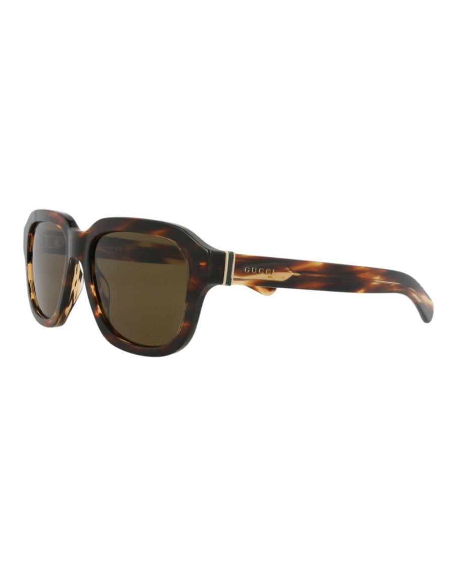 Gucci Square-Frame Recycled Acetate Sunglasses