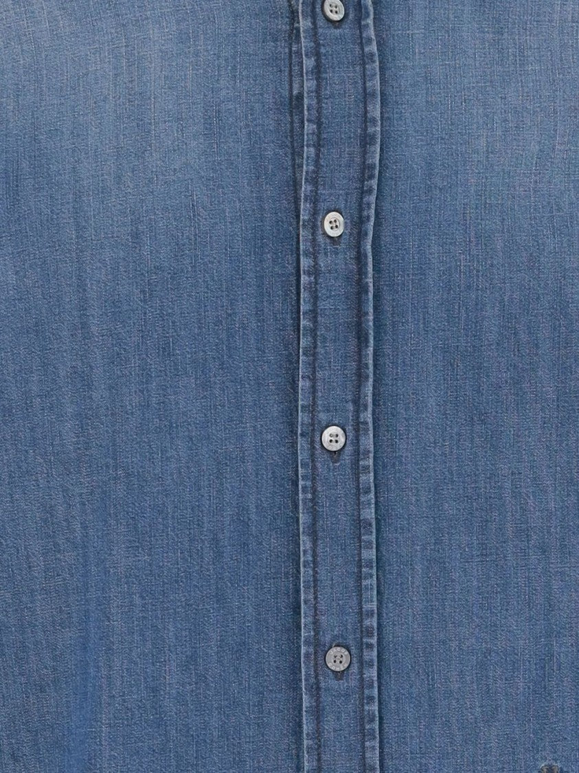 Jacob Cohen Tailored Fit Men's Shirt With Button-Down Front