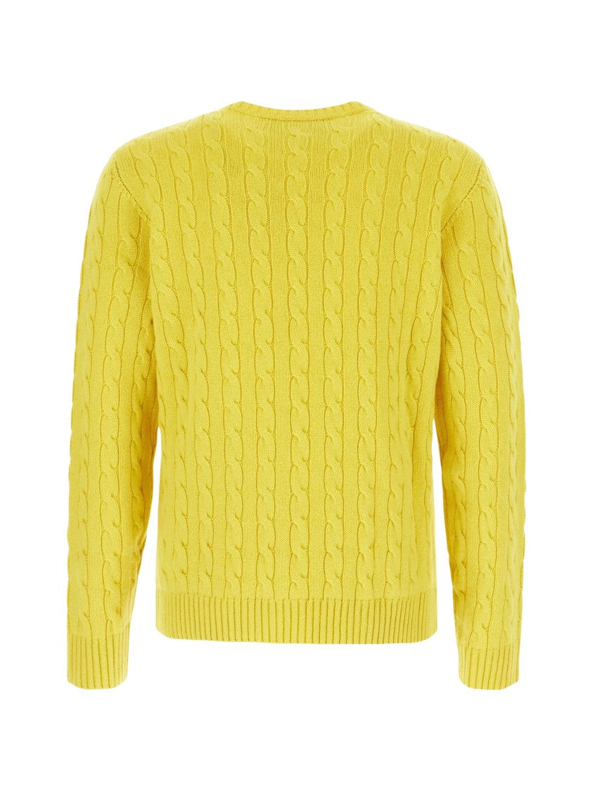Valentino Maglia Cable-Knit Cashmere Sweater