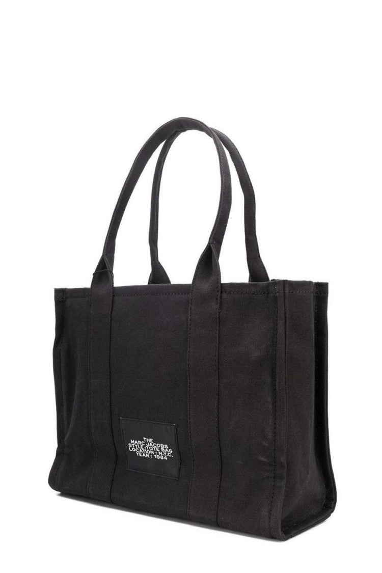 Marc Jacobs Blue Canvas Tote Bag