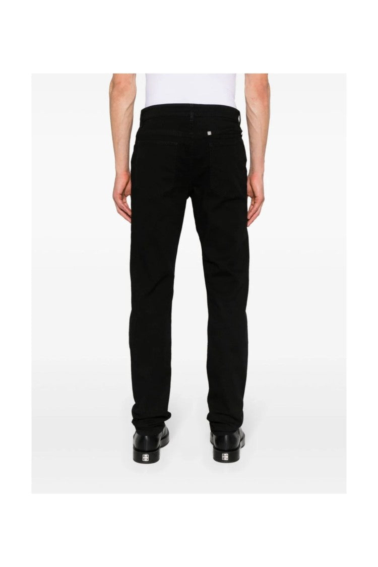 Givenchy Black Cotton Jeans
