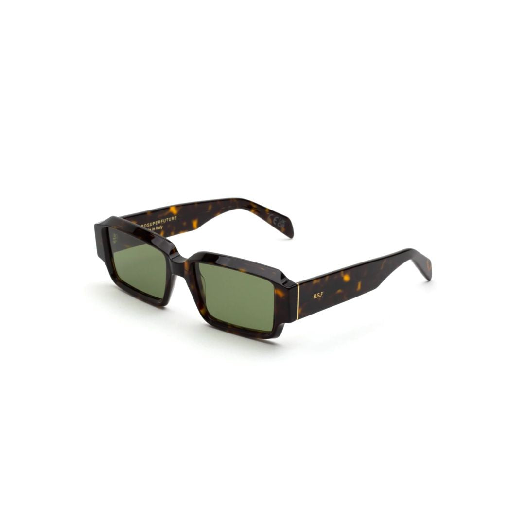 Retrosuperfuture Astro 3627 Bold Rectangular Tortoiseshell Sunglasses
