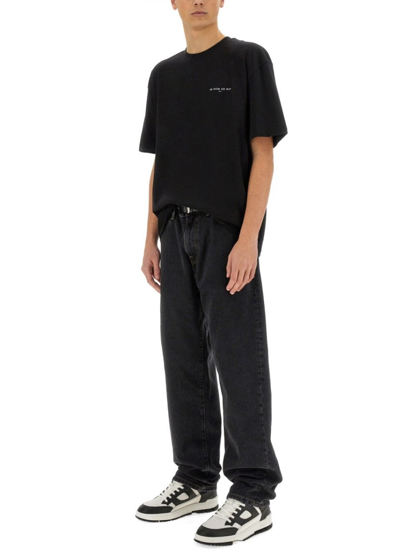 Ih Nom Uh Nit "This Is Authentic" Mask Print T-Shirt