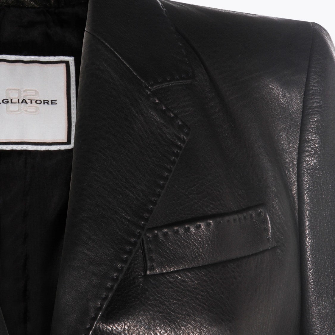 Tagliatore Tailored Black Jacket With Classic Collar
