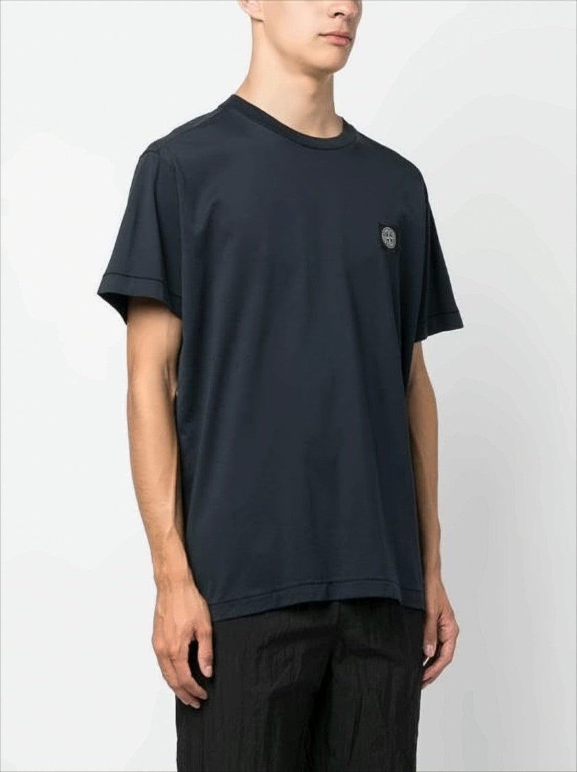 Stone Island Black Crew Neck T-Shirt