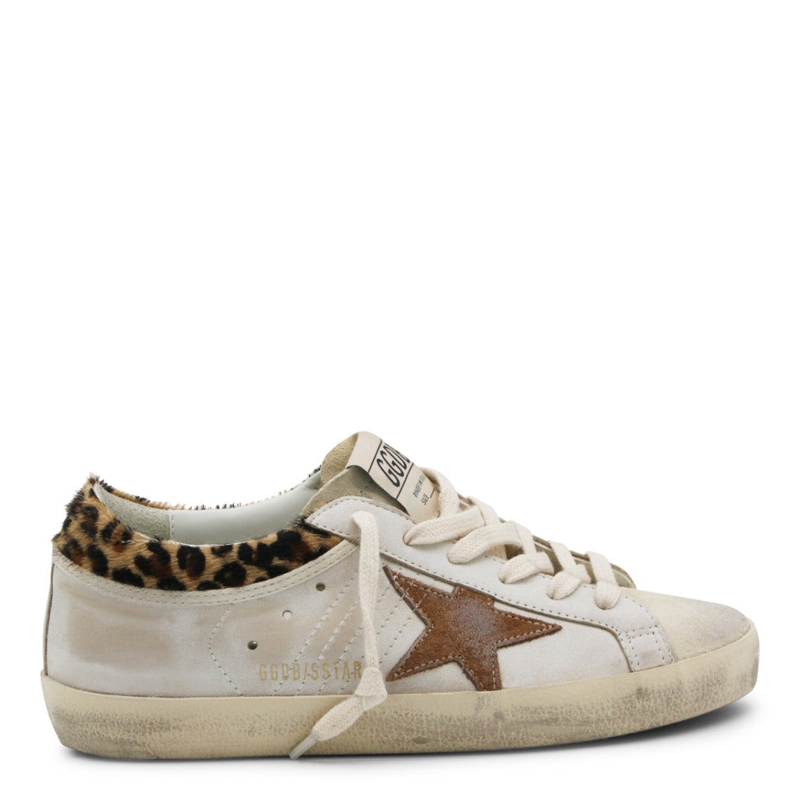 Golden Goose Leopard-Print Superstar Sneakers