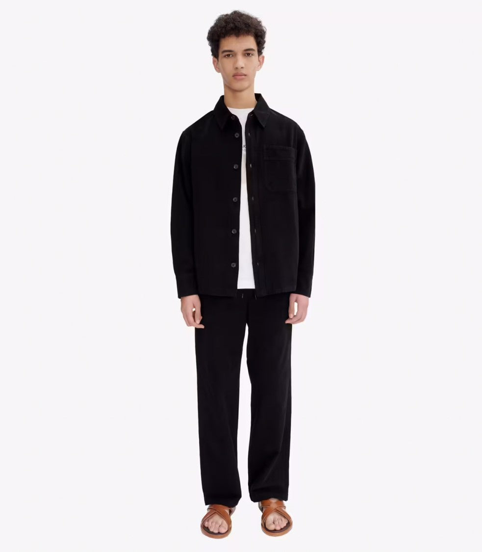 A.P.C. Straight-Leg Sporty Trousers With Elasticated Waistband And Side Pockets