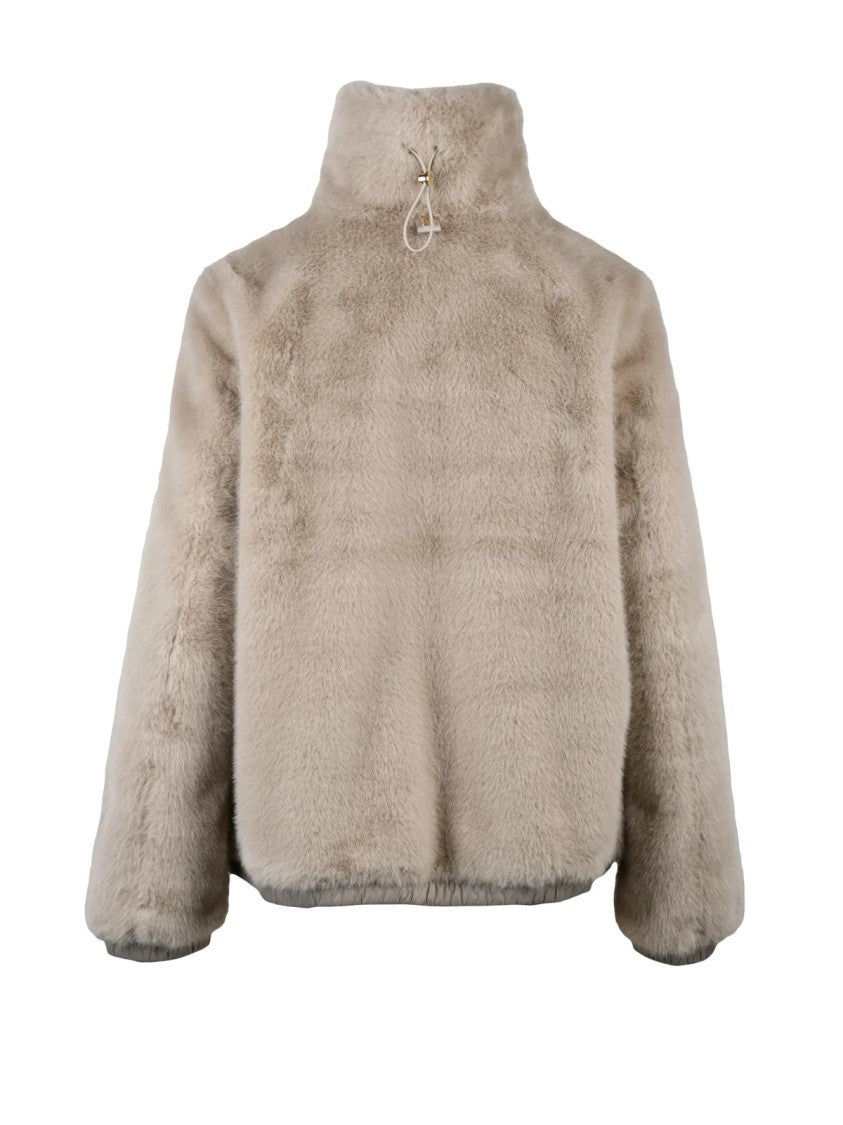 Duno Beige Polyester Eco Coat