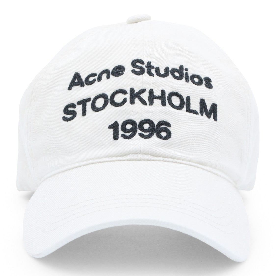 Acne Studios Structured Crown Hat With Curved Brim