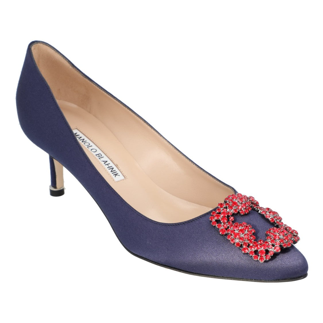 Manolo Blahnik Hangisi 050 Pump Blue
