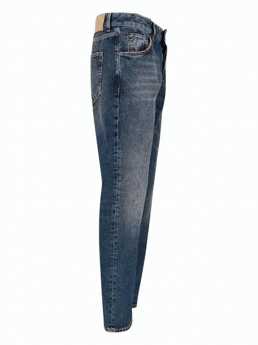 Pt Torino Straight-Leg Denim Pants With Classic Five-Pocket Design