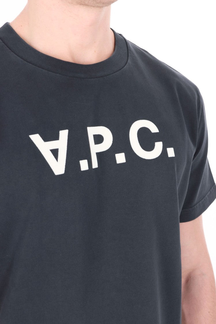 A.P.C. Grey Grand Vpc Organic Cotton T-Shirt