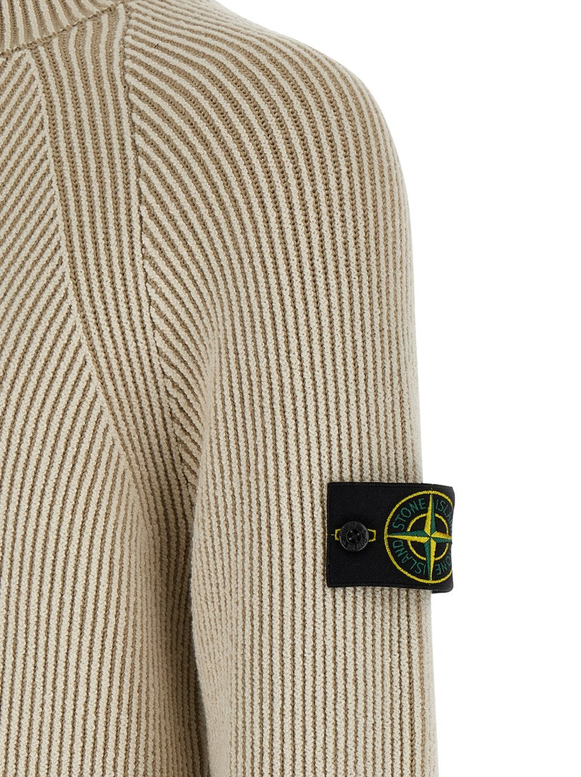 Stone Island Ribbed Cardigan