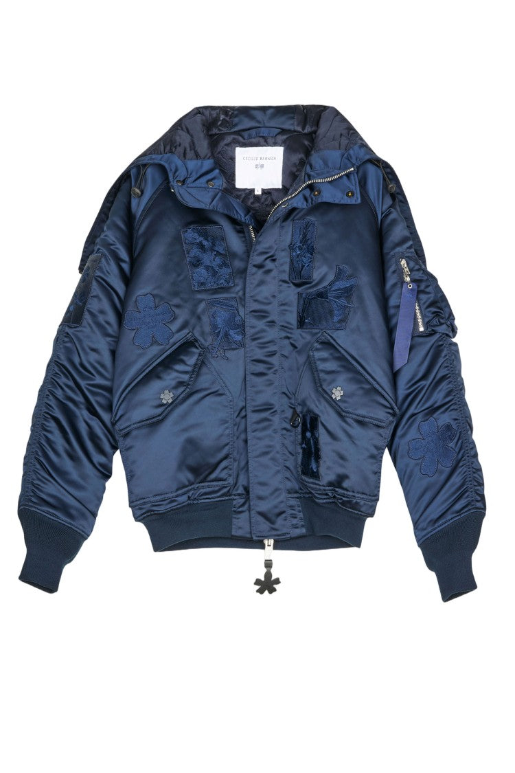 Cecilie Bahnsen Nylon Jacket With Patch