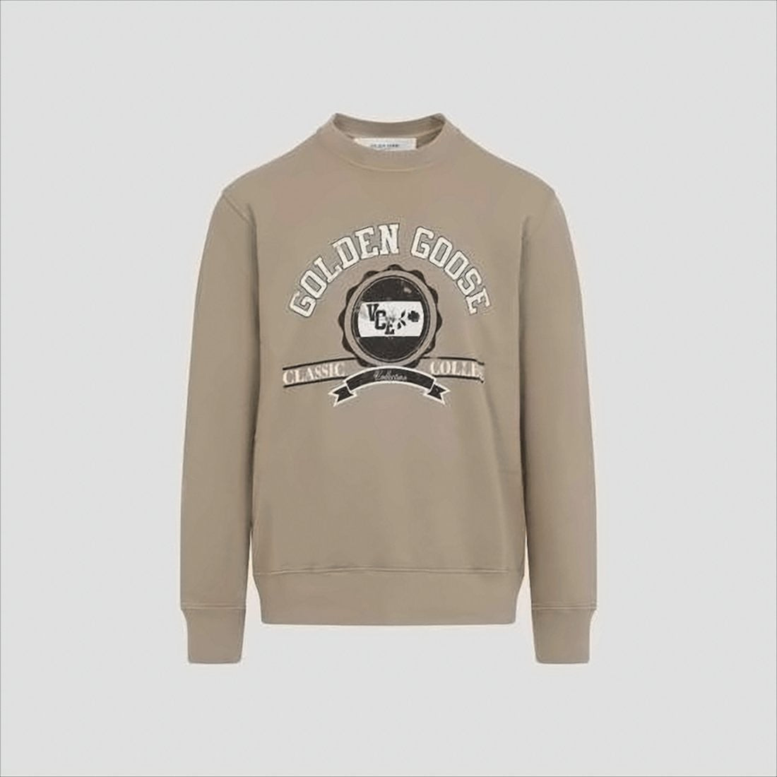 Golden Goose Long-Sleeve Relaxed Fit Sweatshirt With Vintage Emblem