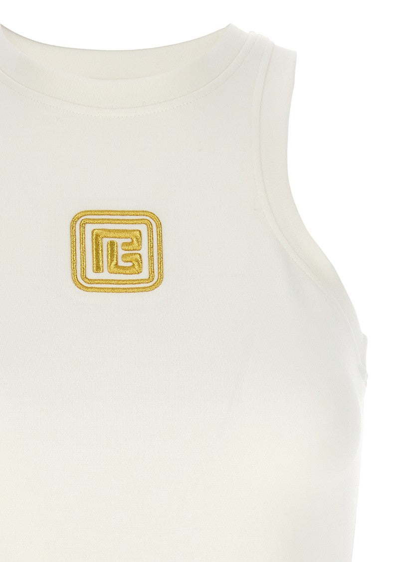 Balmain 'Pb' Tank Top