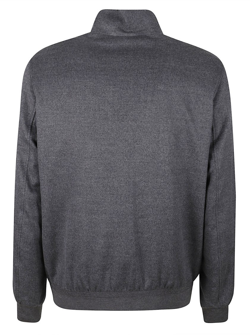 Duno Technical Wool Bomber Jacket With Down Insulation