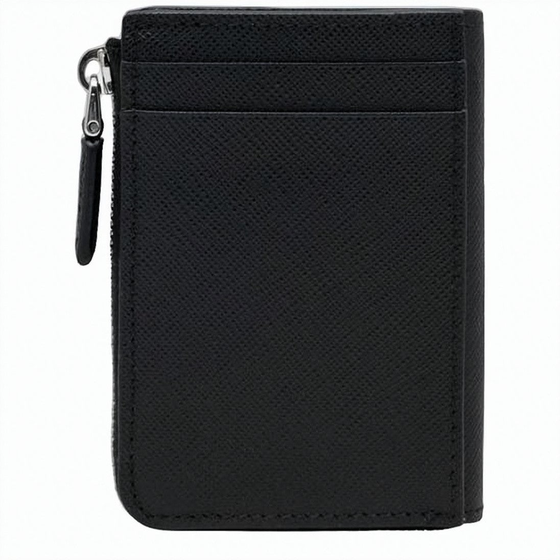 Prada Textured Cow Leather Bifold Wallet