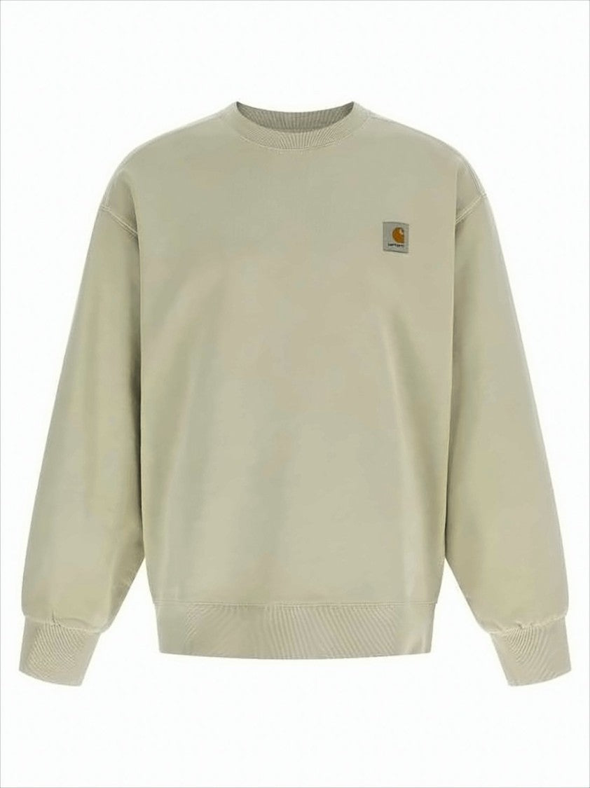 Carhartt Wip Relaxed Fit Long-Sleeve Sweatshirt With Ribbed Details