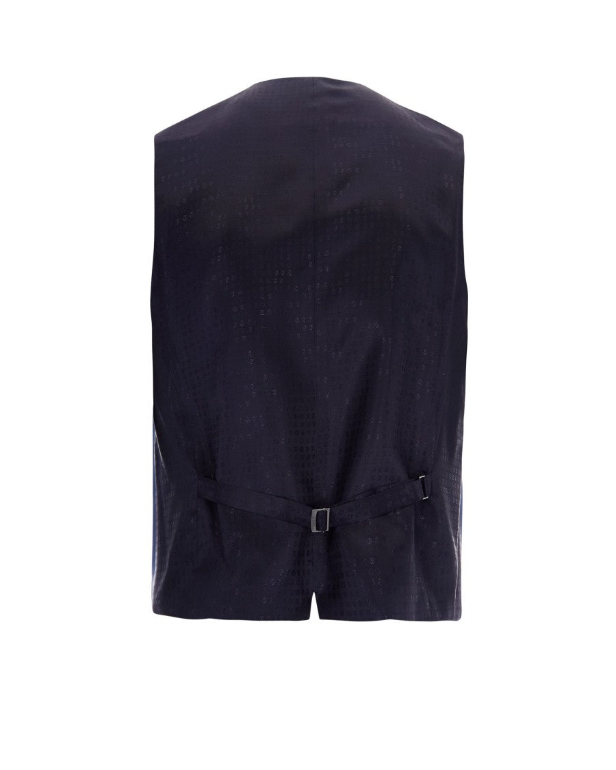 Boss Dark Blue Three-Piece Suit