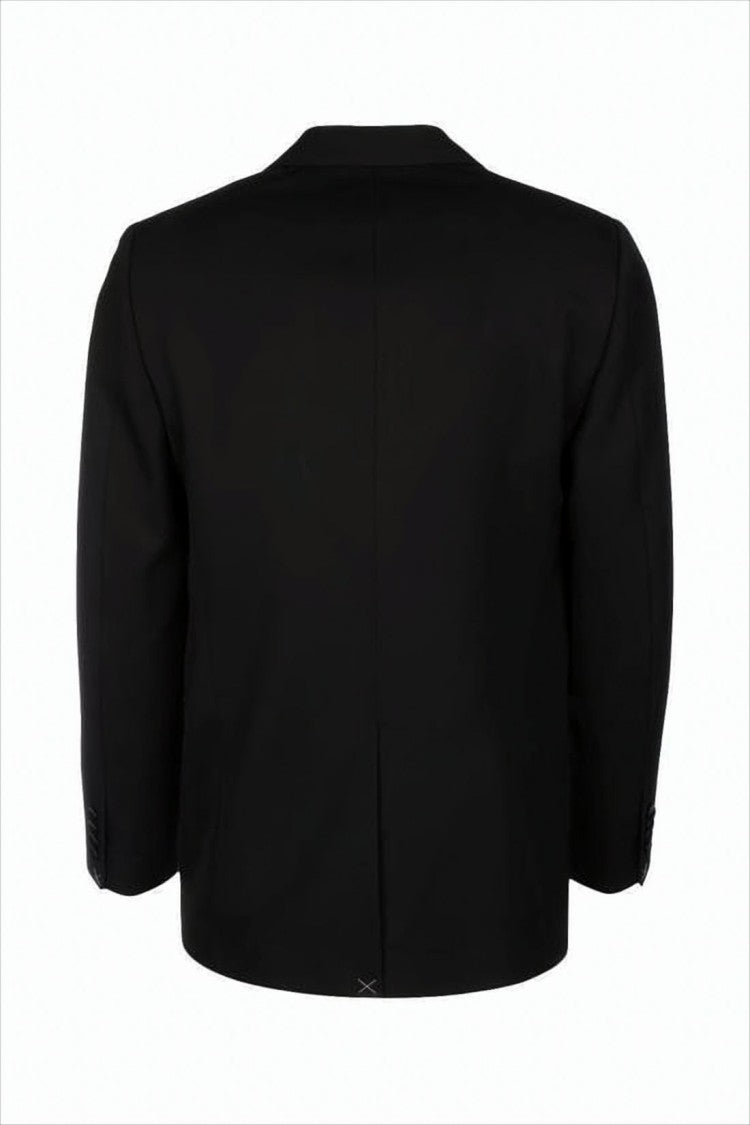 Celine Classic Tailored Black Celine Jacket With Single-Button Closure