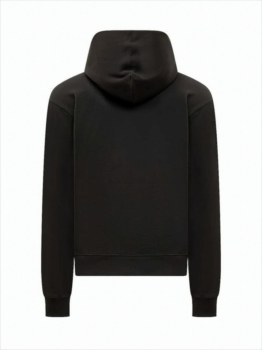 Kenzo Black Hoodie With Spacious Front Pocket