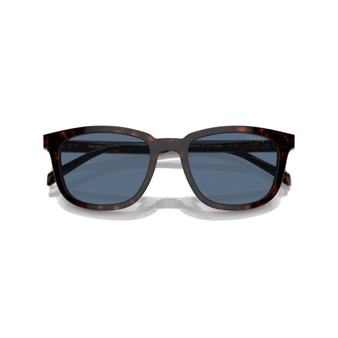 Prada 0Pr A21s Tortoiseshell Acetate Square Frame Sunglasses