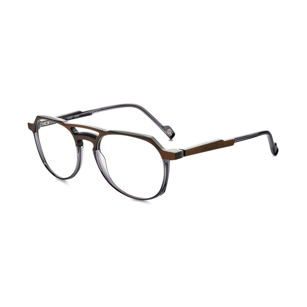 Etnia Barcelona Jordi Modern Geometric Eyeglasses With Double Bridge Design