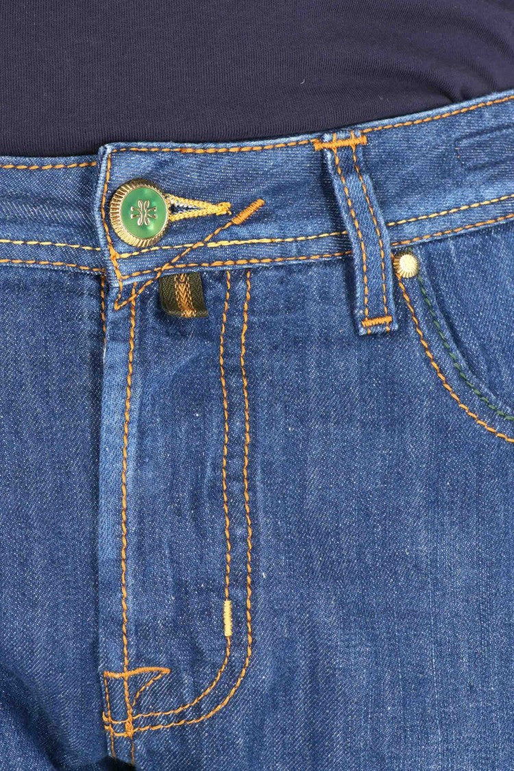 Jacob Cohen Bard Cognac Label Limited Edition Jeans