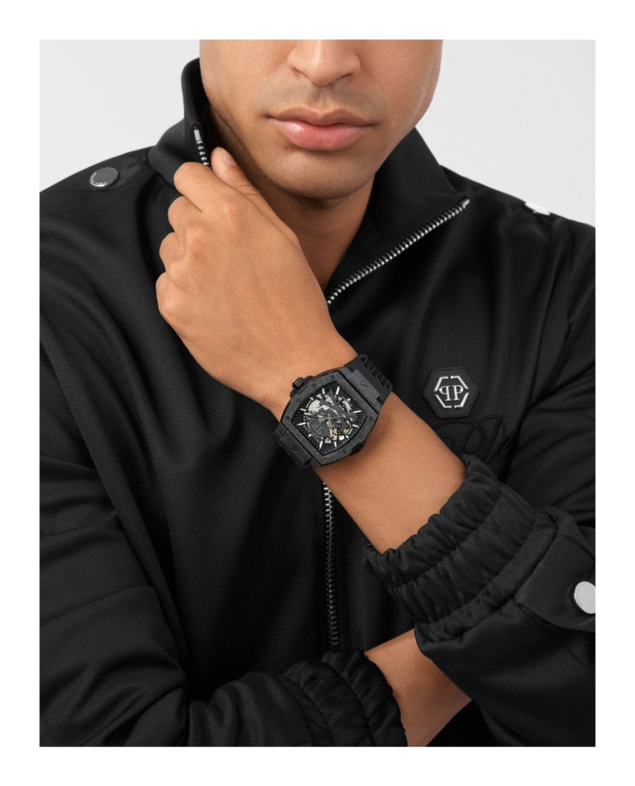 Philipp Plein The Skeleton Frosted Automatic Watch