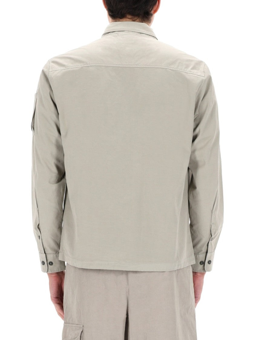 C.P. Company Regular Fit Zip-Closure Overshirt