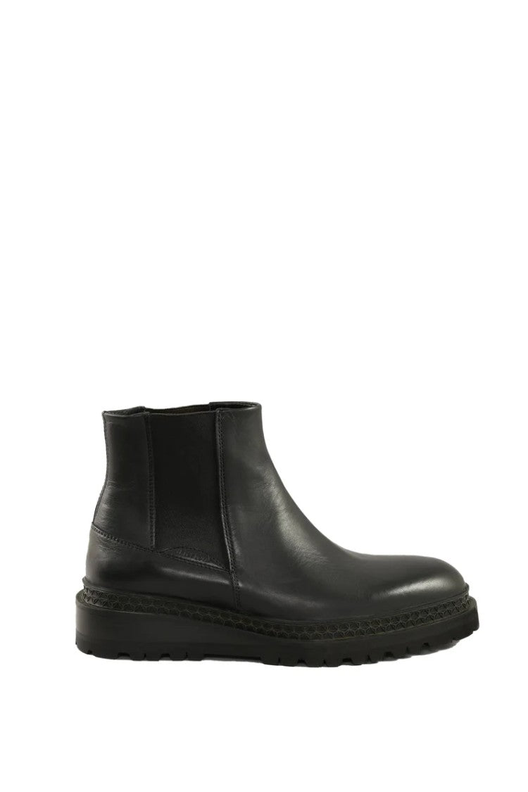 A.Testoni Beatles Ankle Boots - Black