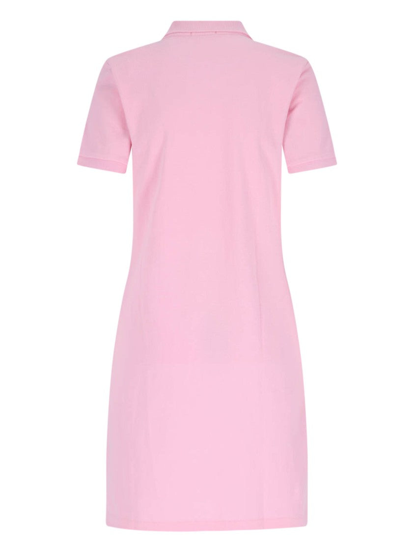 Polo Ralph Lauren Pink Mini Cotton Polo Dress