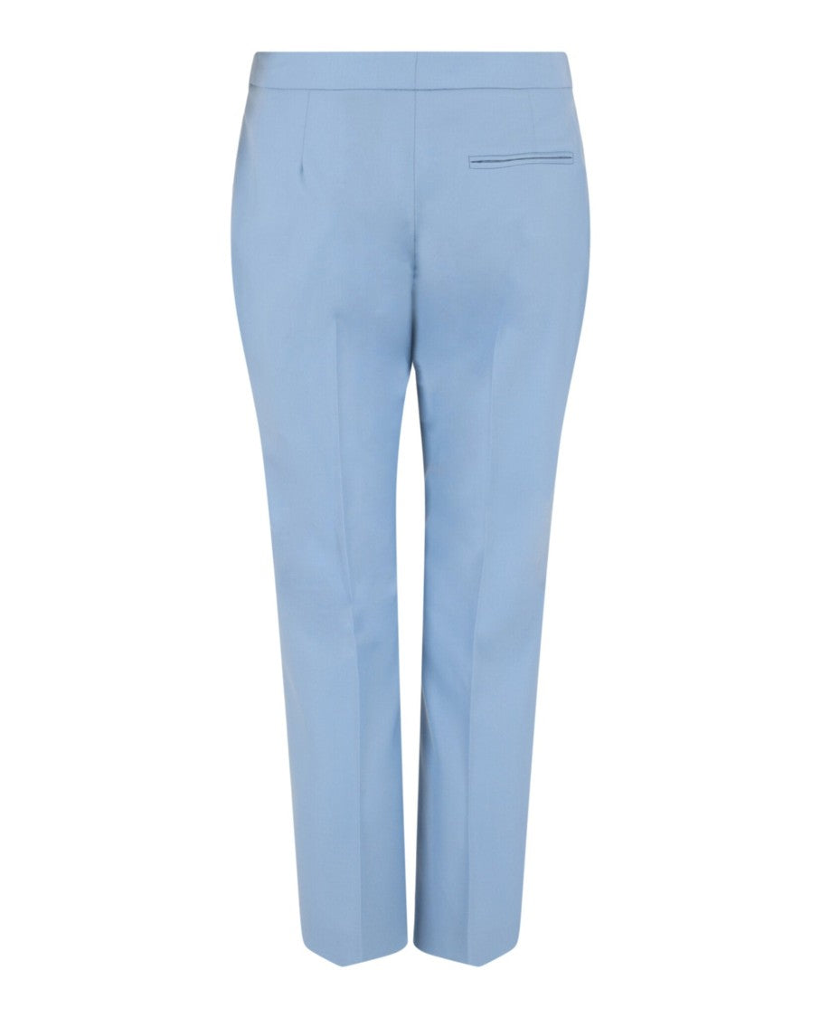 Alexander Mcqueen Tapered Cigarette Trousers With Hard Creases