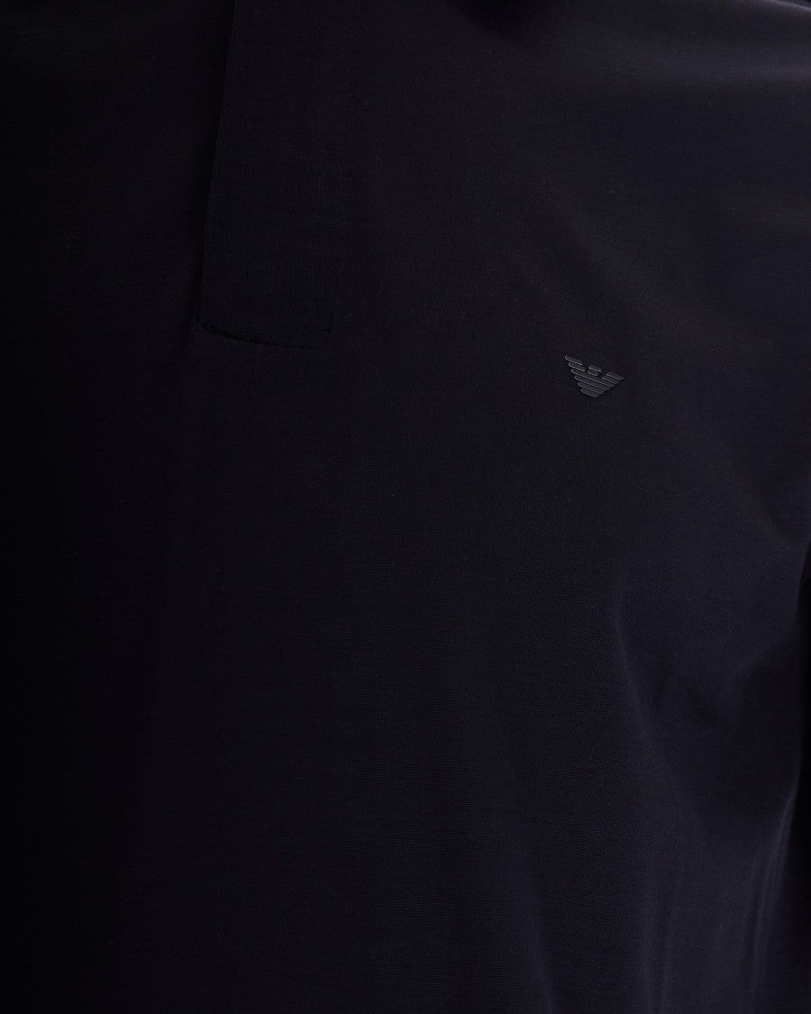 Emporio Armani Blue Navy Travel Essential Polo