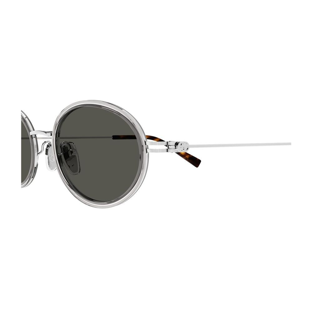 Gucci Gg1980s Emblem Line Silver-Tone Metal