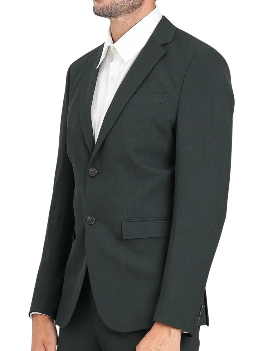 Selected Forest Green Two-Button Tailored Recycled Polyester Blazer