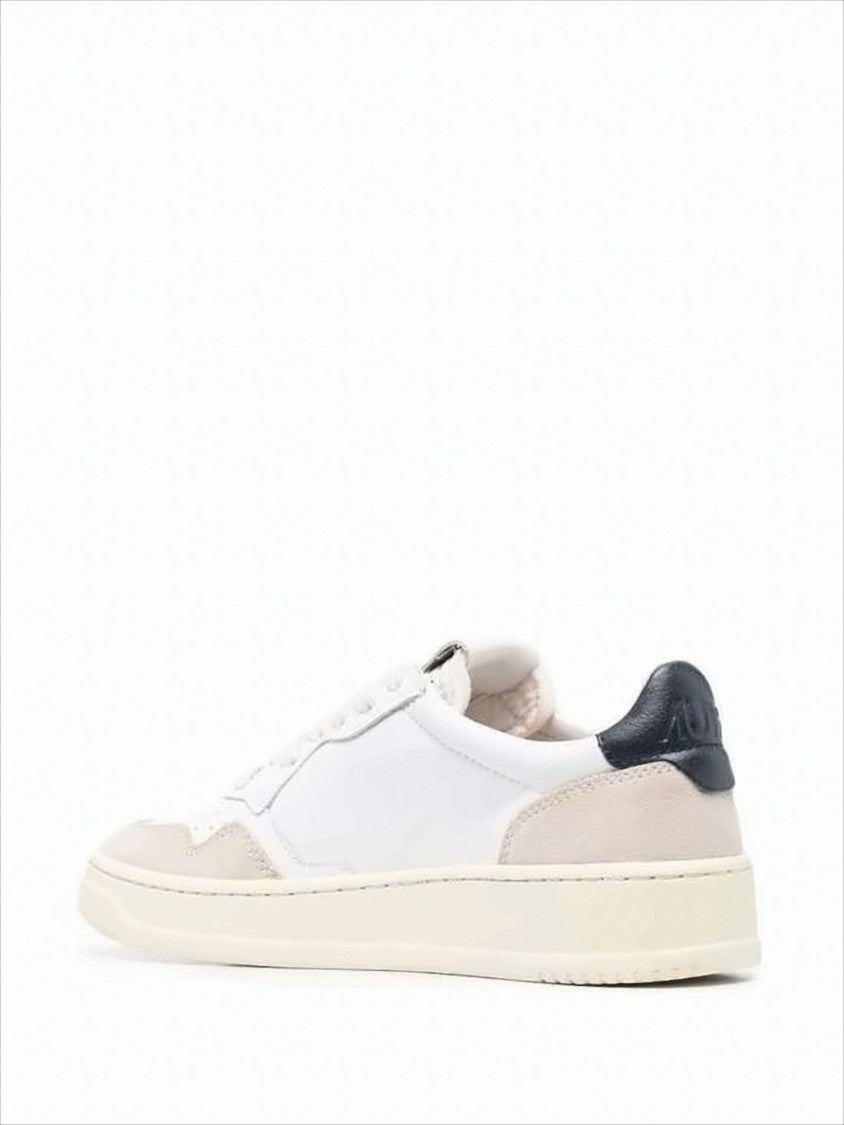 Autry Low-Top Sneakers With Leather And Suede Panels