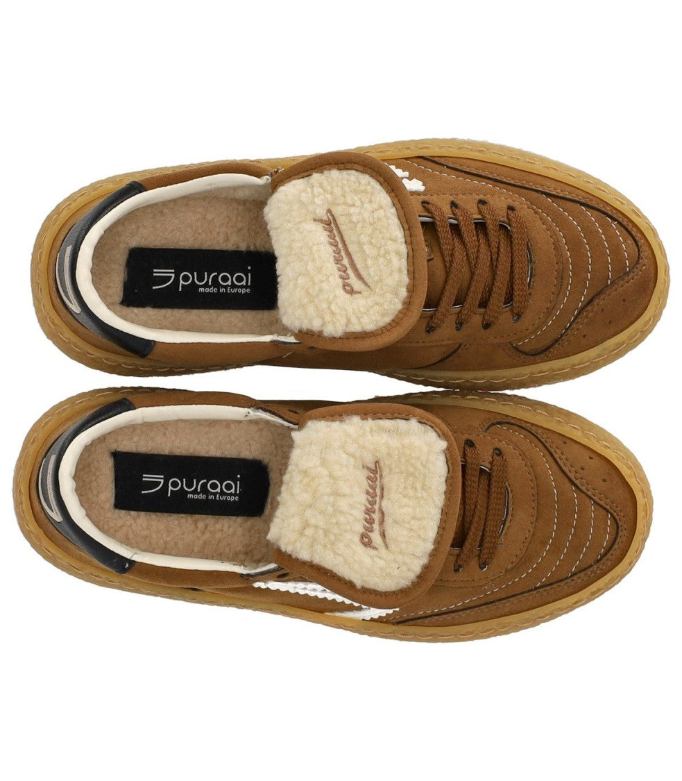 Puraai 4.05 Polly Tab Teddy Sneaker