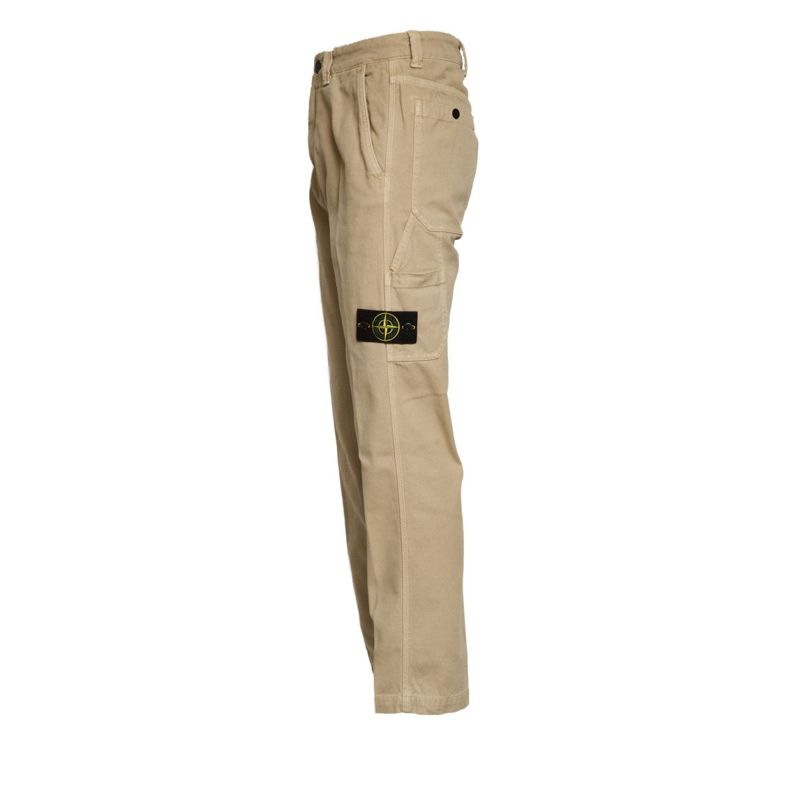 Stone Island Panama Old Effect Straight-Leg Pants