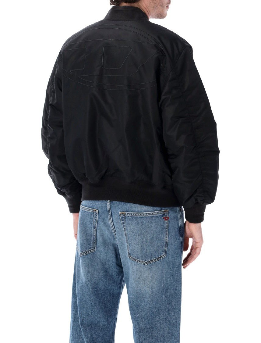 Diesel Reversible Nylon Oval D Bomber