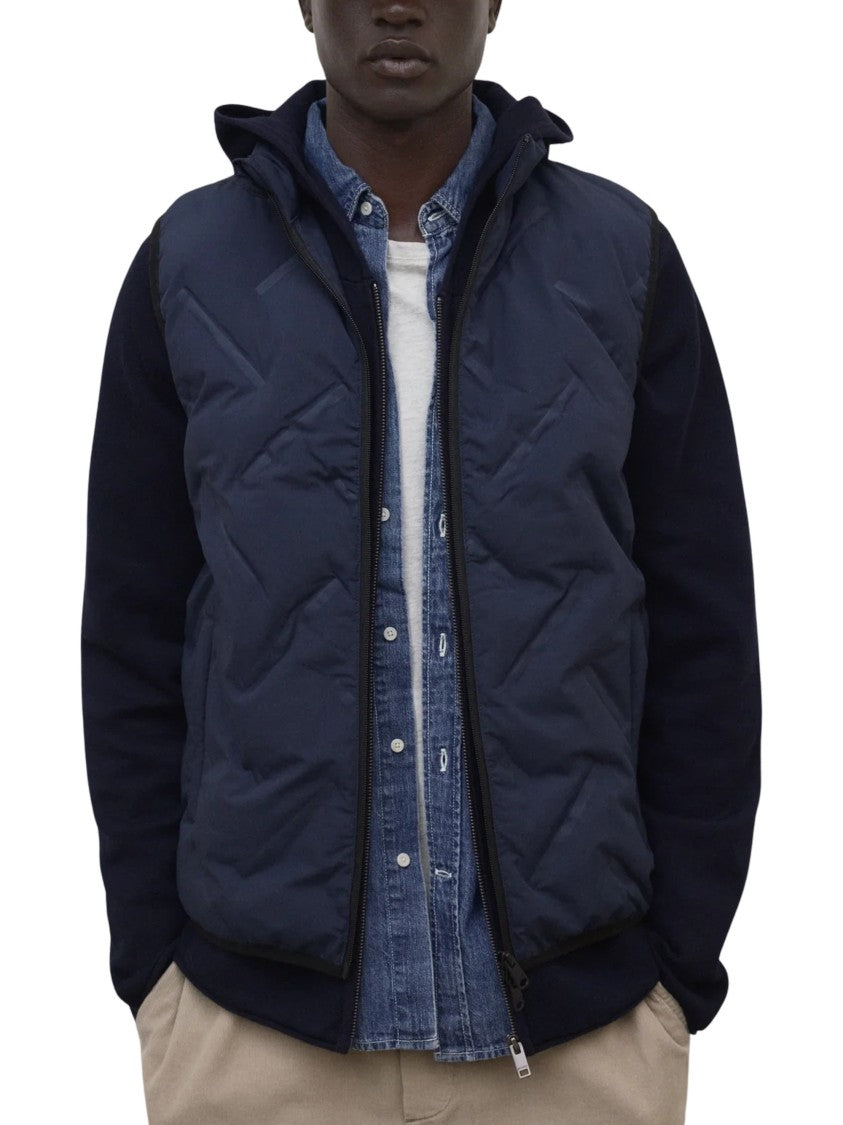 Ecoalf Santoño High Collar Chevron Gilet