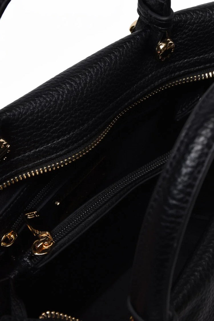 Ermanno Firenze Small Tote Petra Bag - Black