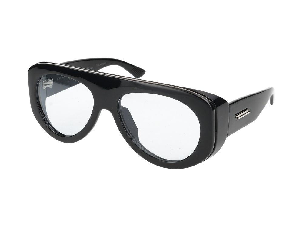 Bottega Veneta Black Bv1362s Bold Oversized Sunglasses