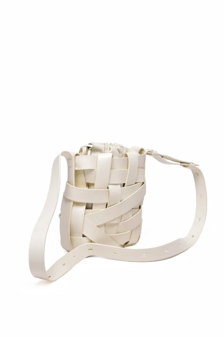 Jil Sander Nest Crossbody Bag - Beige