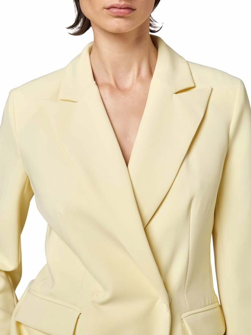Alpha Studio Cadì Concealed Button Double-Breasted Blazer