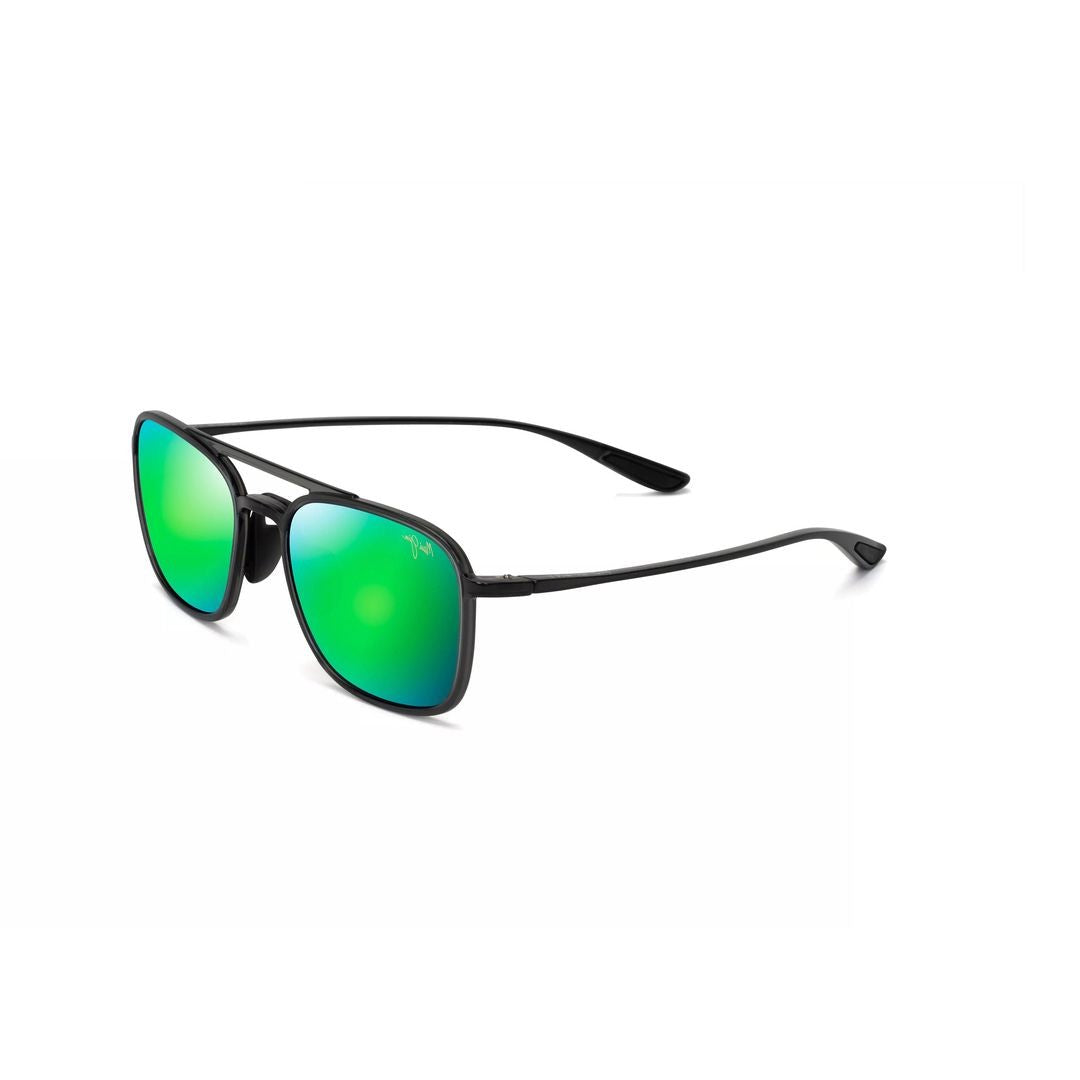 Maui Jim Keokea Sunglasses With Sleek Black Frame