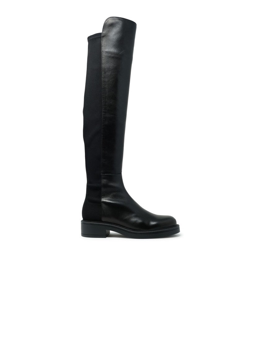 Stuart Weitzman Sm396 Black Nappa 5050 Celia Boots