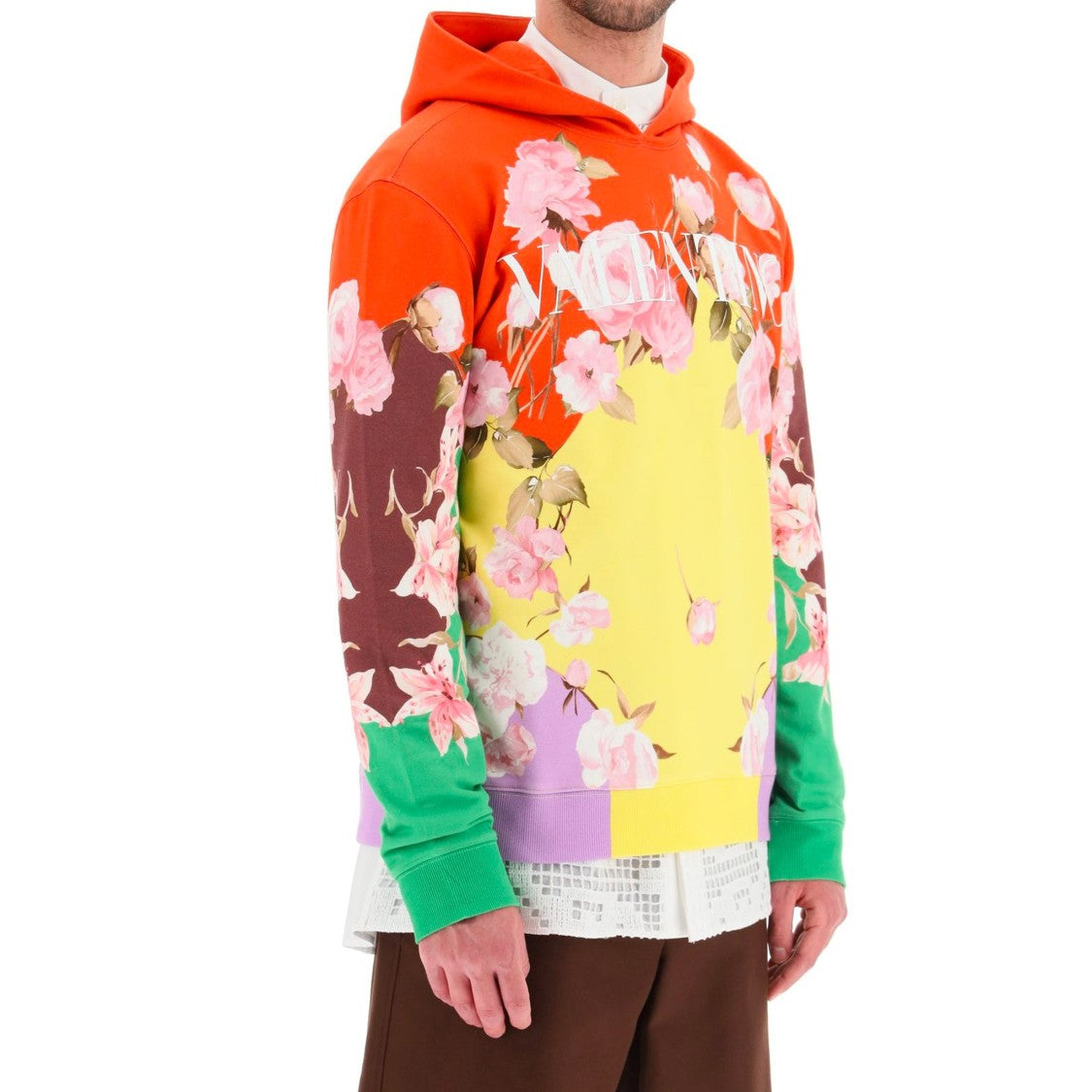 Valentino Logo Hooded Sweatshirt