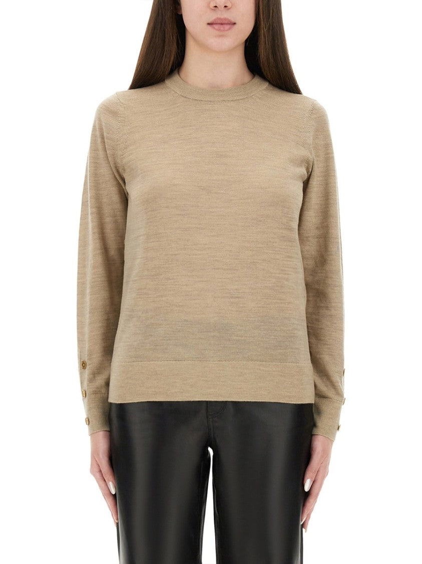 Michael Michael Kors Regular Fit Merino Wool Sweater